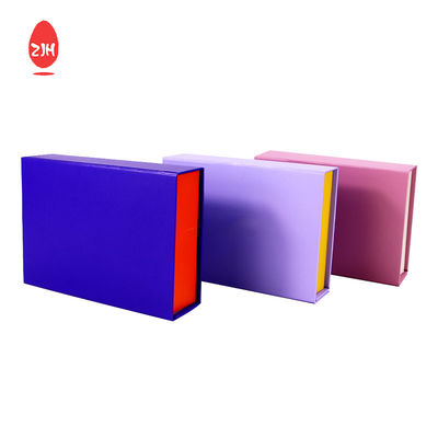 UV Coating Cardboard Gift Packaging Box Kemasan Karton Daur Ulang Ramah Lingkungan