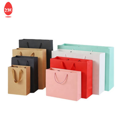 FSC Padding Handle Leather Paper Bag