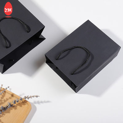 FSC Padding Handle Leather Paper Bag