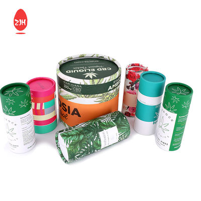 CMYK Deodorant Biodegradable Cylinder Tube Box Tabung Lipstik Karton