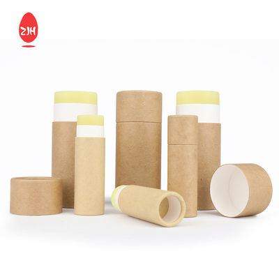 CMYK Deodorant Biodegradable Cylinder Tube Box Tabung Lipstik Karton