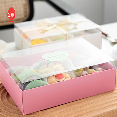 Kemasan Kotak Kue Cokelat Biskuit Macaron yang Dapat Didaur Ulang