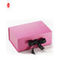 F Flute Magnetic Printed Cardboard Gift Box Dengan Penutupan Pita