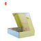 Kotak Hadiah Bergelombang Tekstur CMYK Mailer Lapisan Berair Kotak Hadiah Karton Kaku