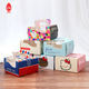 Window 4-inch Portable Pastry Box Baked Snowflake Mooncake Packaging Gift Box