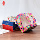 Window 4-inch Portable Pastry Box Baked Snowflake Mooncake Packaging Gift Box