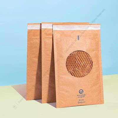 Amplop Mailing Padded Kraft Paper Mailer SGS Kraft Biodegradable Bags
