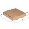 4c Cetak Offset Kotak Penyimpanan Pizza 33 * 33cm Kotak Kemasan Boxese Kemasan Dapat Digunakan Kembali
