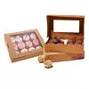 Luxury Cookie Dessert Reusable Packaging Box Cupcake Holder Paper Box Dengan Sisipan