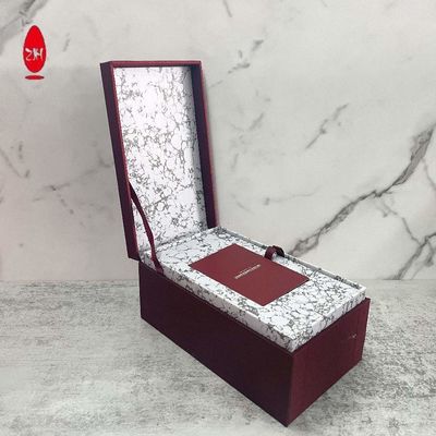 Karton CMYK 4C Kotak Parfum Cetak Kustom Membuat Sampel Botol