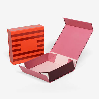 ECO Cardboard Book Berbentuk Kotak Kertas Kosmetik Dress Custom Folding Magnetic Gift Box