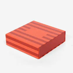 ECO Cardboard Book Berbentuk Kotak Kertas Kosmetik Dress Custom Folding Magnetic Gift Box