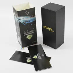 Custom Printing Wedding Favor Paper Box Untuk Kemasan Botol Parfum